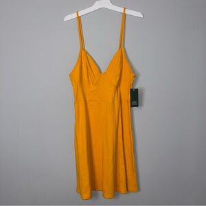 NWT Wild Fable Vibrant Yellow Mini Dress